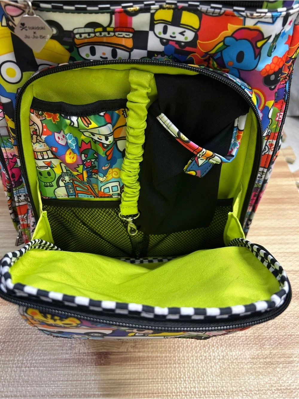 Ju-Ju-Be x Tokidoki Sushi Cars BRB Backpack Diaper Bag + Pad
